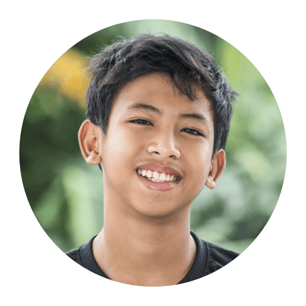 A picture of a boy named Mikaere